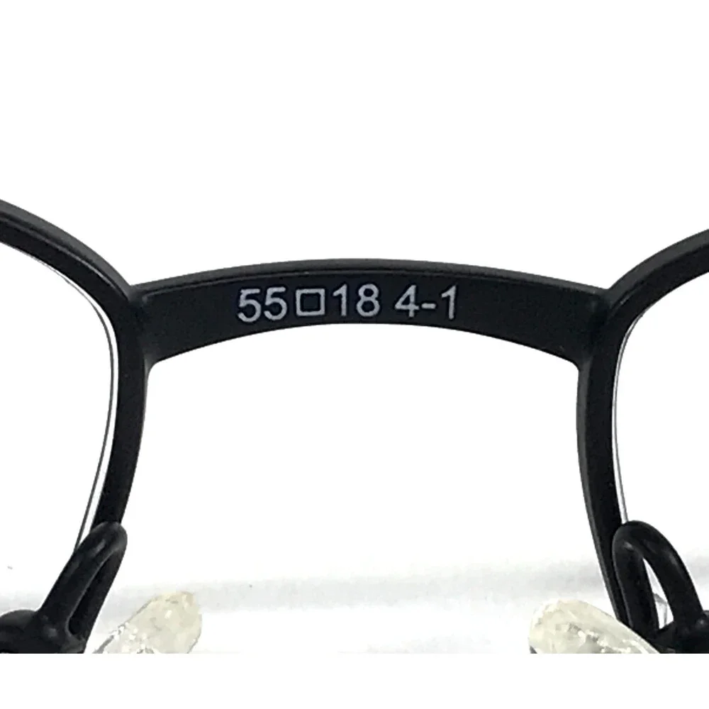 Chesterfield Eyeglasses Frames CH863 0003 Black Rectangle Half Rim 55-18-145